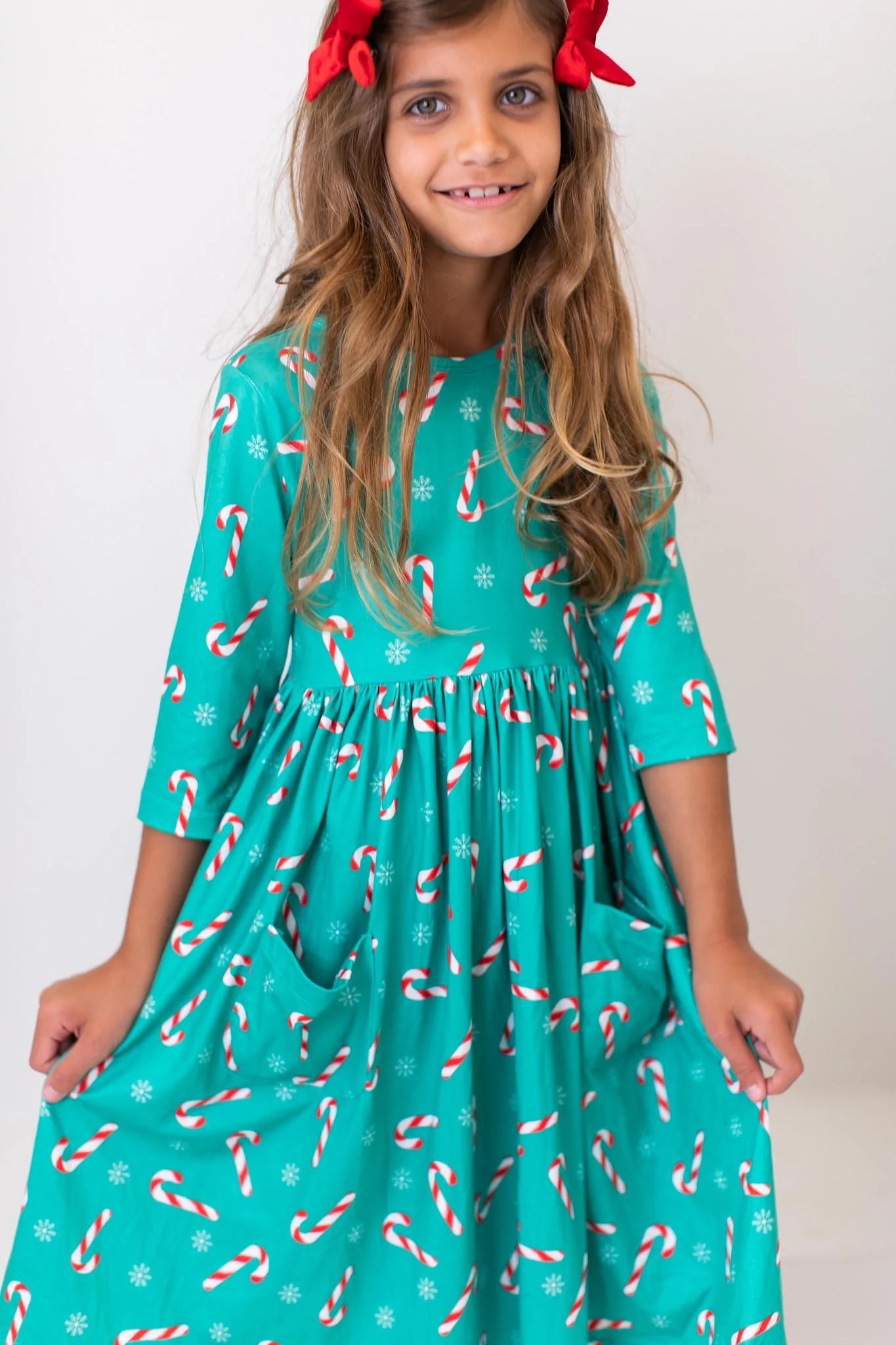 Mila & Rose Twirl Dress - Christmas Candy Baby Go Round, Inc. Mila & Rose Twirl Dress - Christmas Candy Baby Go Round, Inc.