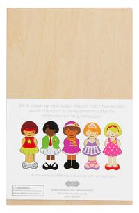 Mudpie Boxed Dress Up Wood Toy