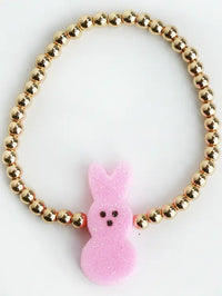 Sparkle Sisters by Couture Clips Beaded Bunny Bracelet