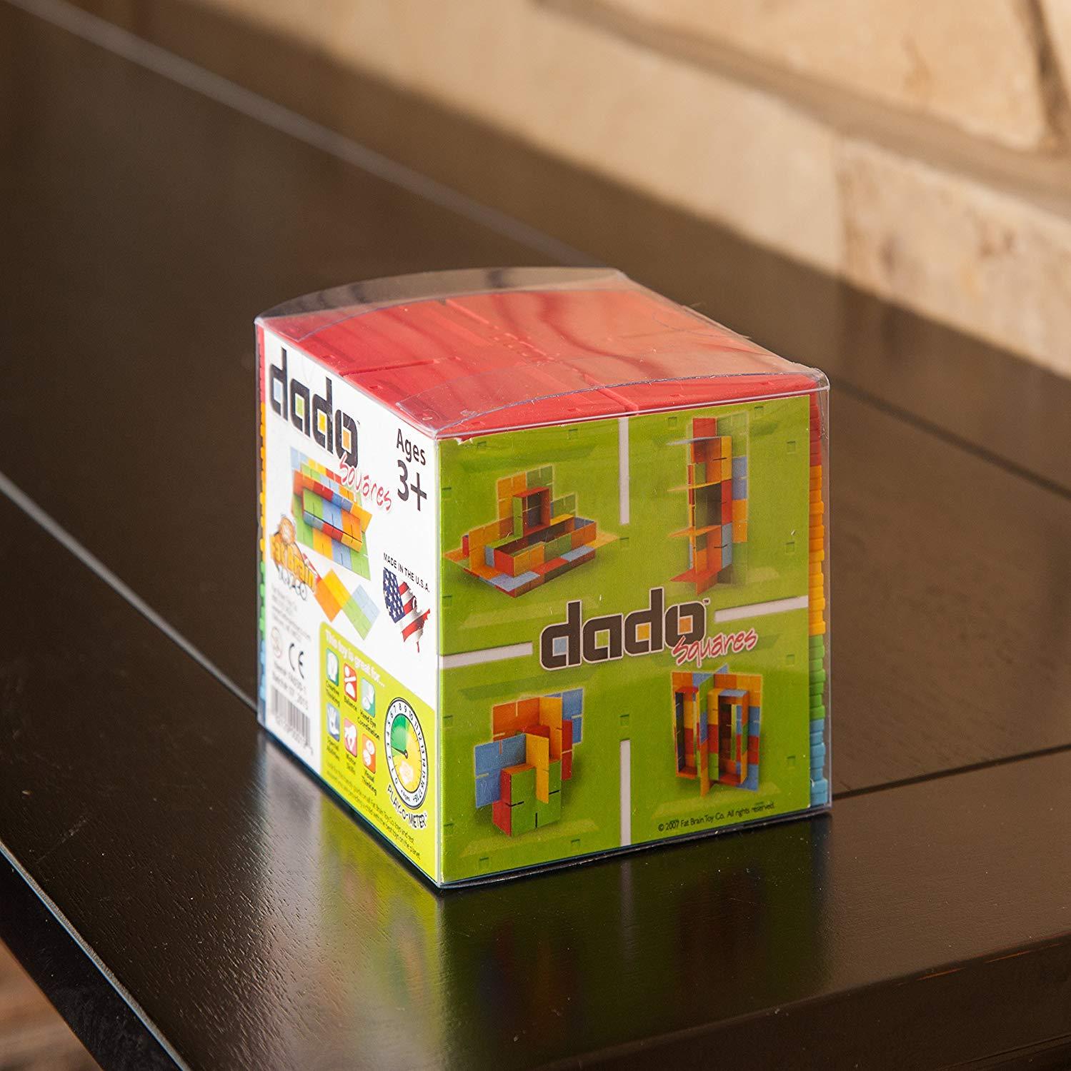 Fat Brain Dado Squares Original ブロック おもちゃ Dado Squares by Fat Brain Toy Co.