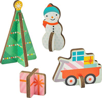 Petit Collage Merry Christmas Pop-Out Advent Calendar