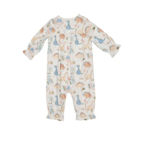 Angel Dear Soft Dinos Smocked Romper