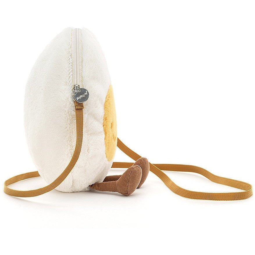 – Bag Egg Boiled Happy Amuseable Jellycat Egg巾着袋付き Boiled タマゴ　Happy  Baby Inc. Round, Go ぬいぐるみ