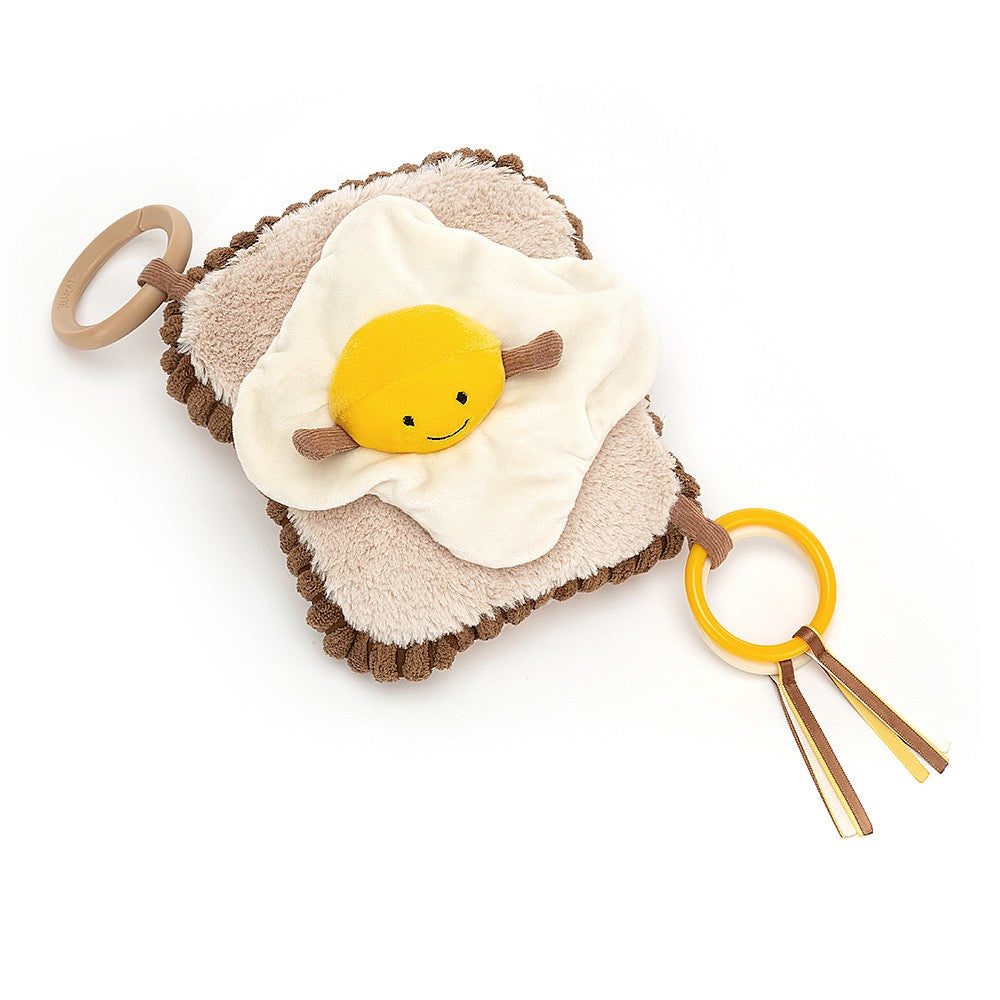 Jellycat- Amuseable Egg On Toast Activity Toy