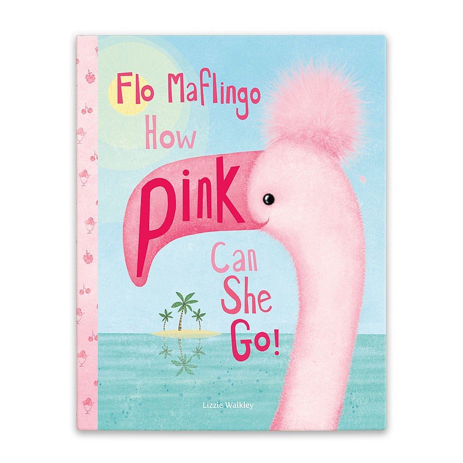 Jellycat Flo Malfingo How Pink Can She Go Book
