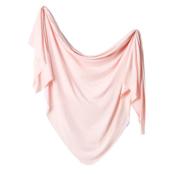 Copper Pearl Swaddle Blanket-Blush