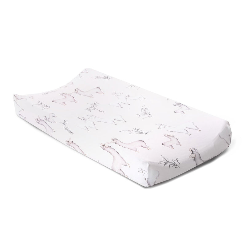 Copper Pearl Diaper Changing Pad Cover - Slate