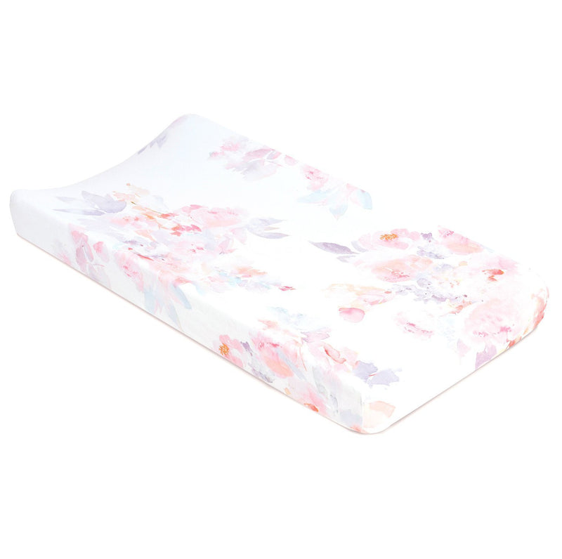 Copper Pearl Diaper Changing Pad Cover - Bloom
