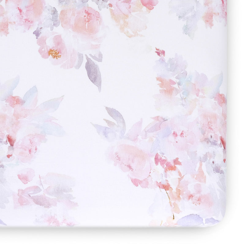 Oilo Jersey Crib Sheet - Cottontail