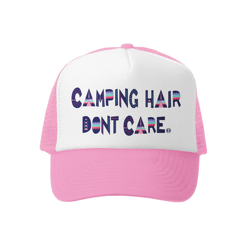 Grom Squad Trucker Hat - Camp Hair Don't Care