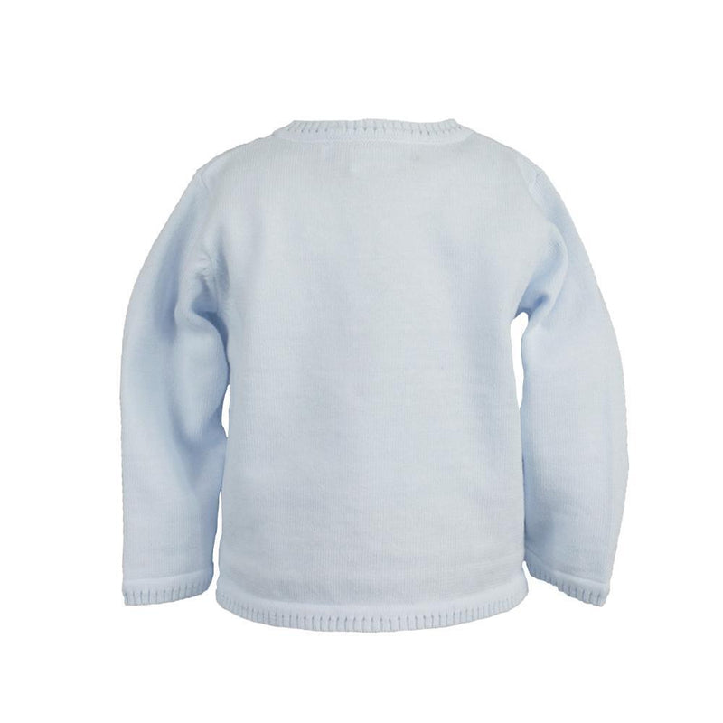 Petit Ami Ladder Edge Basic Cardigan Sweater