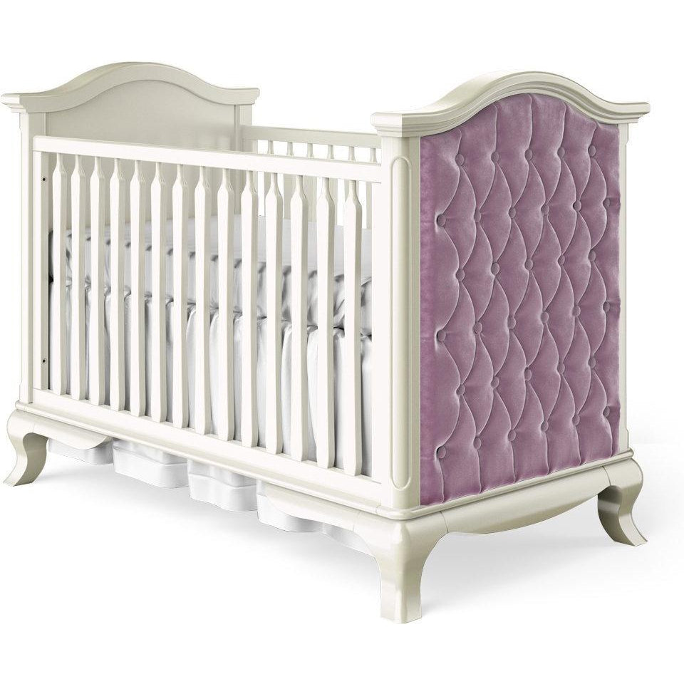 Round best sale tufted crib