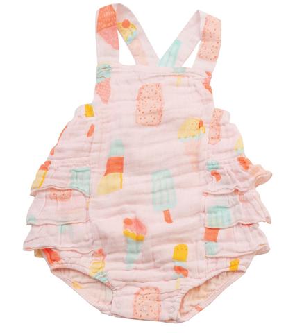 Angel dear peach sales romper