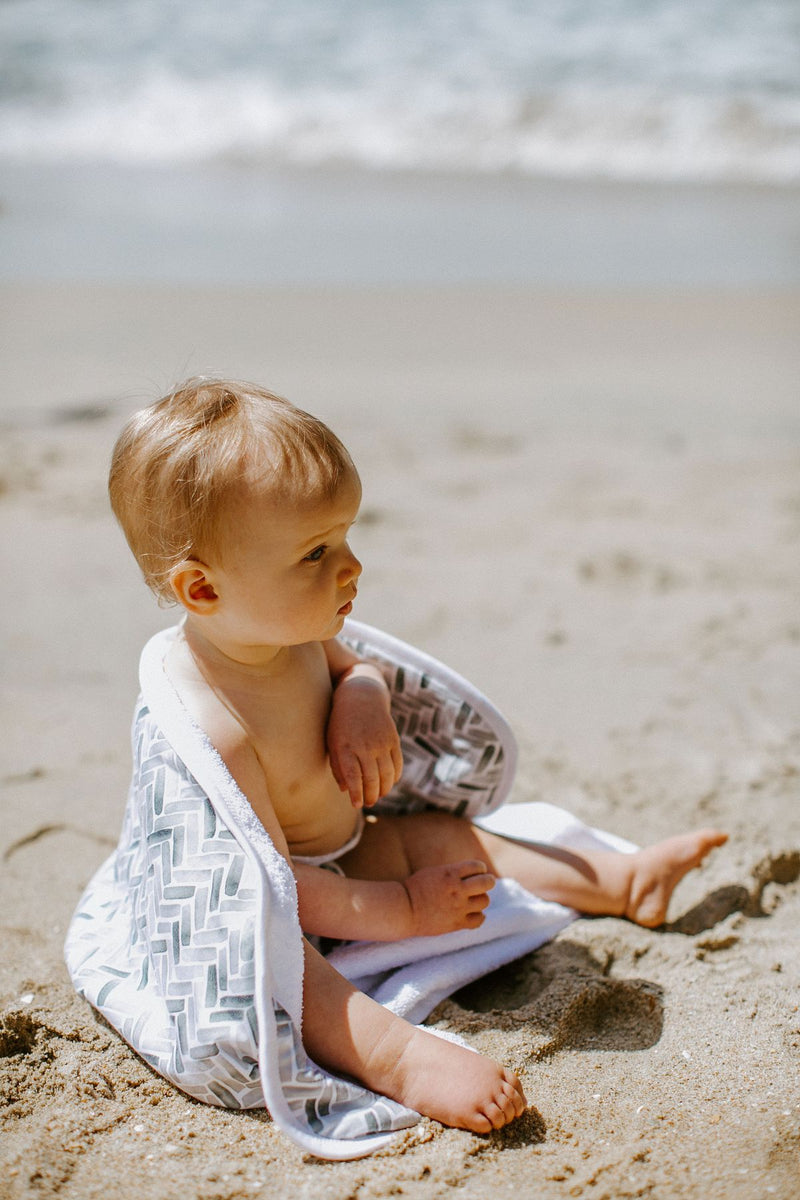 Copper Pearl Premium Knit Hooded Towel - Alta