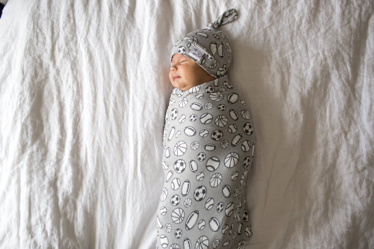 Copper Pearl Knit Swaddle Blanket - Champ