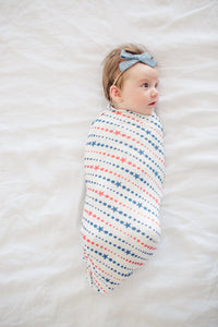 Copper Pearl Knit Swaddle Blanket - Glory