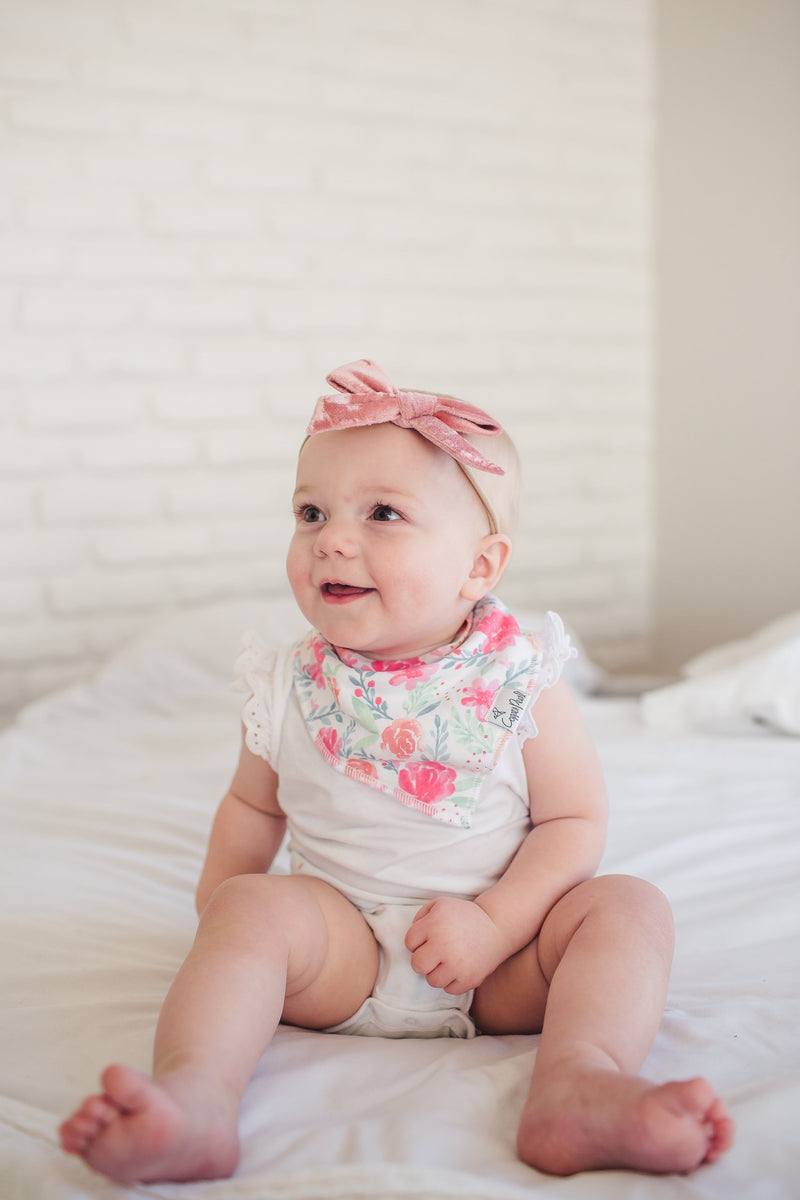 Copper Pearl Baby Bandana Bibs - June