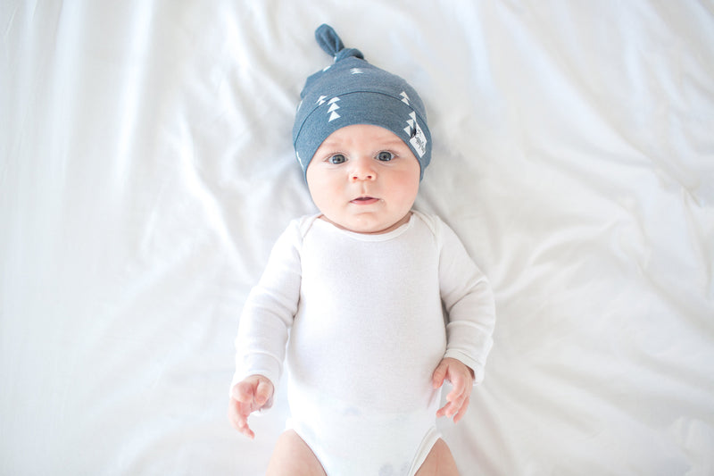 Copper Pearl Top Knot Hat - North