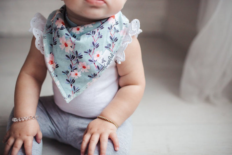 Copper Pearl Baby Bandana Bibs - Morgan