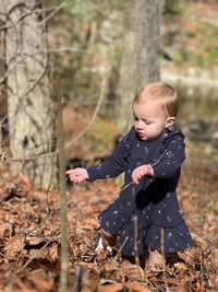 Ettie + H Aswen Dress | Navy Bears