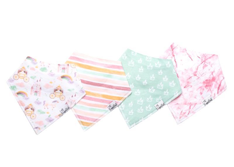 Copper Pearl Baby Bandana Bib- Enchanted