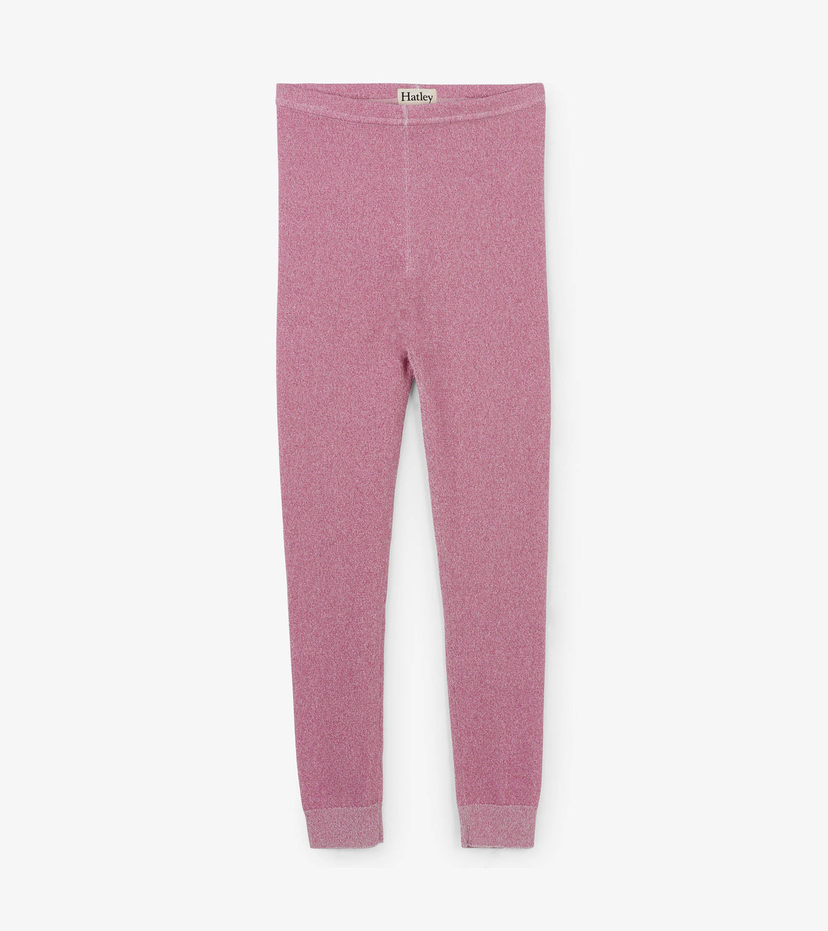 Hatley Rose Glimmer Cable Knit Leggings