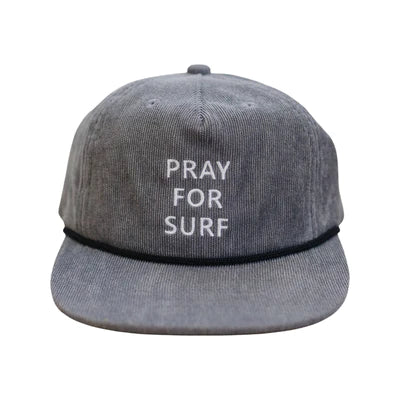 Cash & Co. Baseball Hat-Pray for Surf Grey