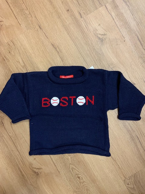 Coco Villa- Boston Baseball Sweater