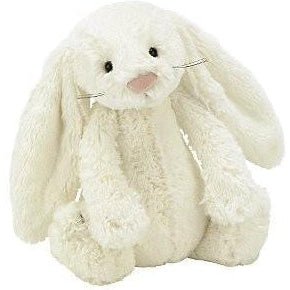  Medium Bashful Cream Bunny うさぎ Jellycat Bashful Cream Bunny Medium – Baby Go Round, Inc.