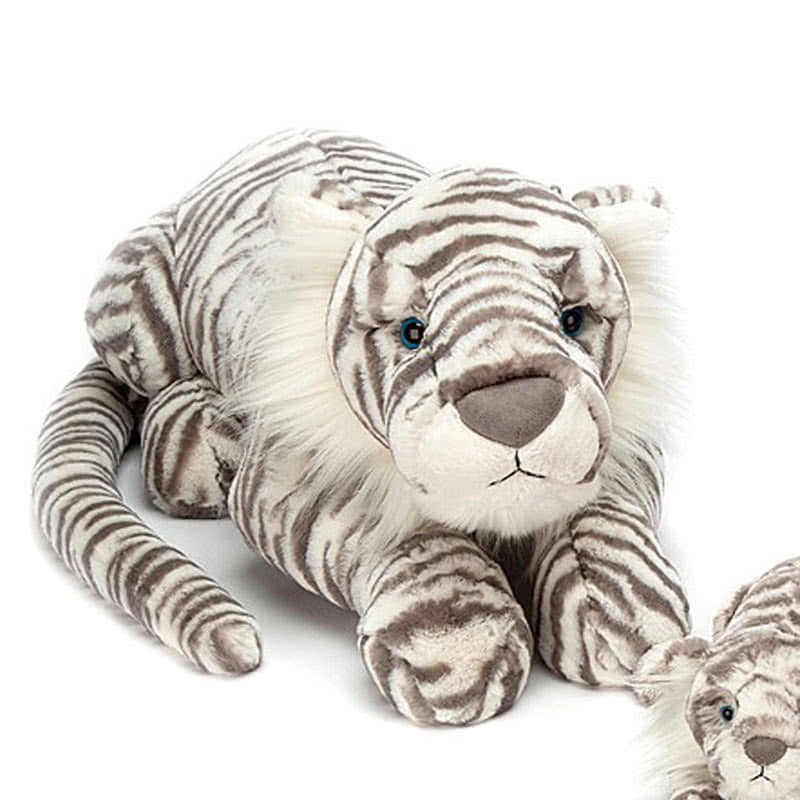 Jellycat - Sacha Snow Tiger - Really Big