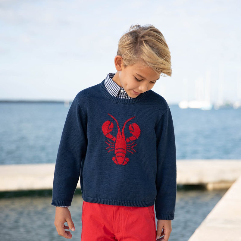 Nantucket Kids New England Lobster Sweater