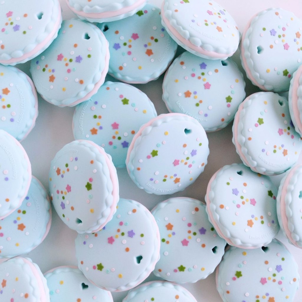 Loulou Lollipop Macaron Teether