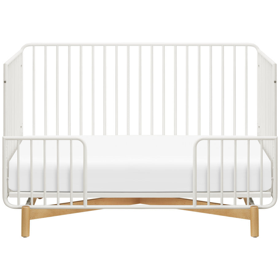 Babyletto Bixby 3-in-1 Convertible Metal Crib with Toddler Bed Conversion Kit