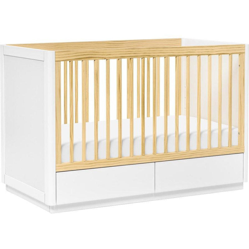 Babyletto Bento 3-in-1 Convertible Storage Crib with Toddler Bed Conversion Kit