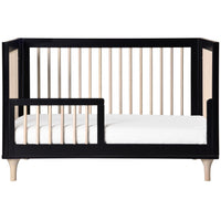 Babyletto Lolly 3-in-1 Convertible Crib with Toddler Bed Conversion Kit + 3-Drawer Changer Dresser Set