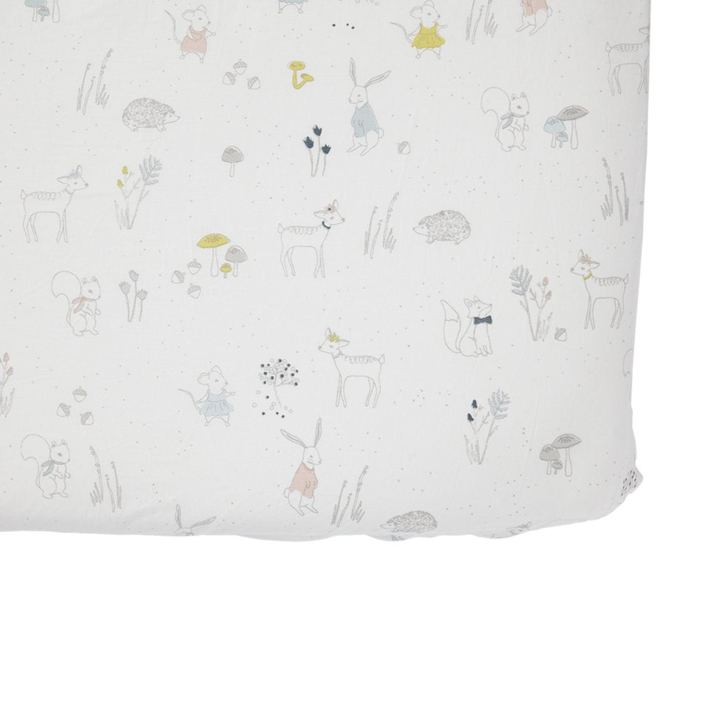 Petit Pehr Crib Sheet - Magical Forest