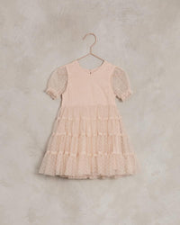 Noralee - Dottie Dress- Light Peach- Size 6Y