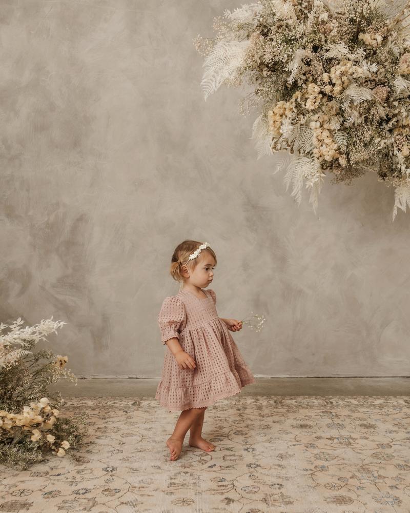 Noralee - Quinn Dress- Dusty Rose- Size 12M