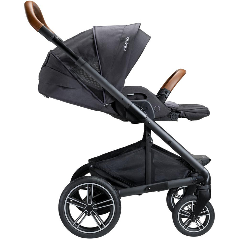 Nuna Mixx Next Stroller with Magnetech Secure Snape | Carbon