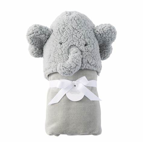 Mud Pie Elephant Baby Hooded Towel – Baby Go Round,