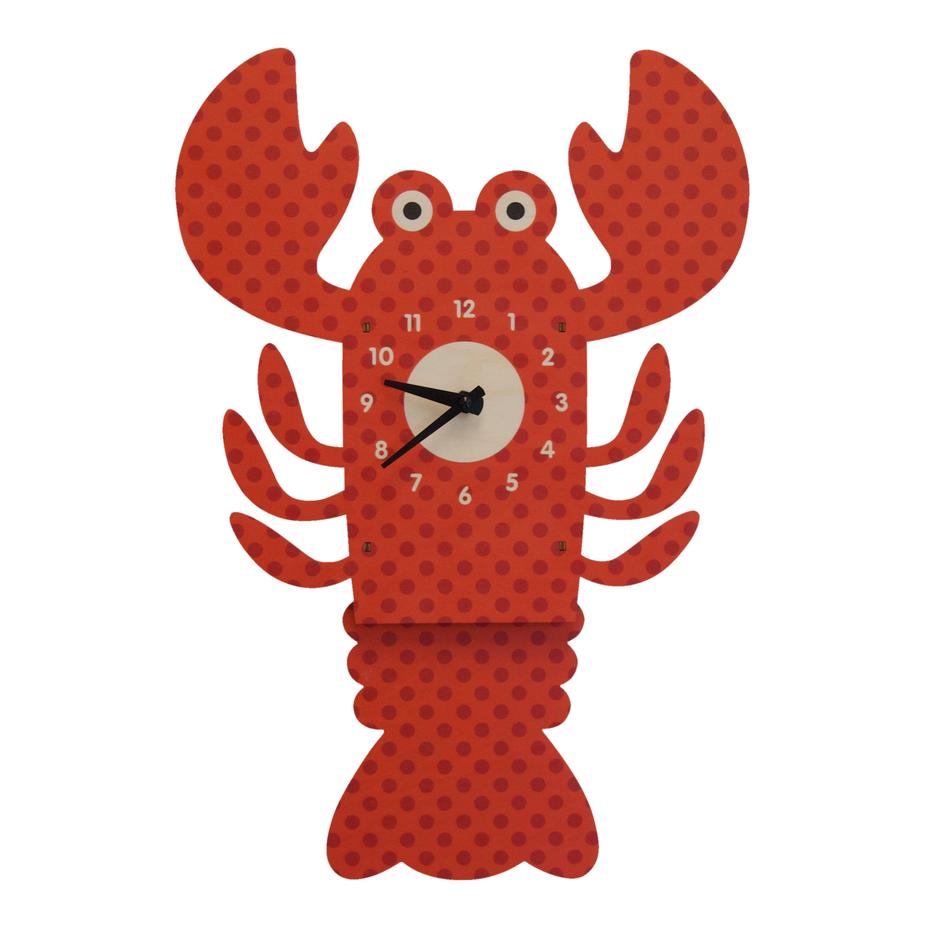 Modern Moose Pendulum Clock - Lobster