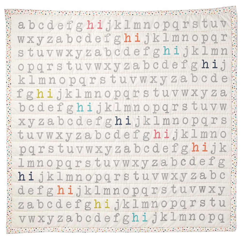 Petit Pehr Hi Alphabet Blanket