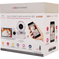 Project Nursery 5" Dual Connect Wi-Fi Baby Monitor System