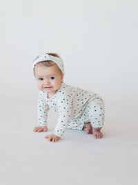 Quincy Mae Ribbed Baby Jumpsuit