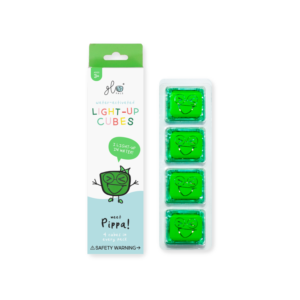 Glo Pals Light Up Cube - Pippa (Green)