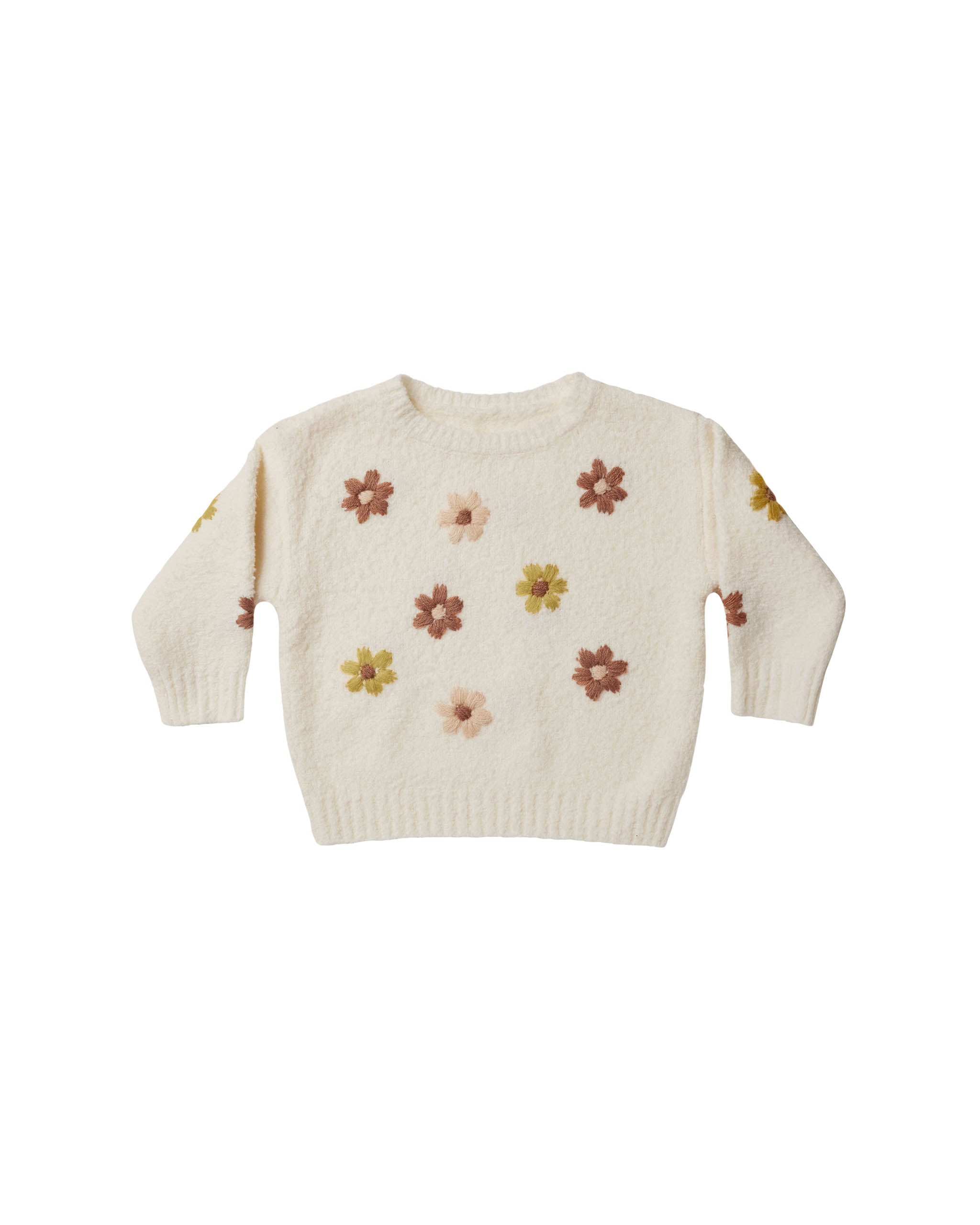 Rylee and high quality Cru Cassidy Sweater Flowers 4-5y NWT