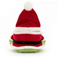 Jellycat Santa Ricky Rain Frog