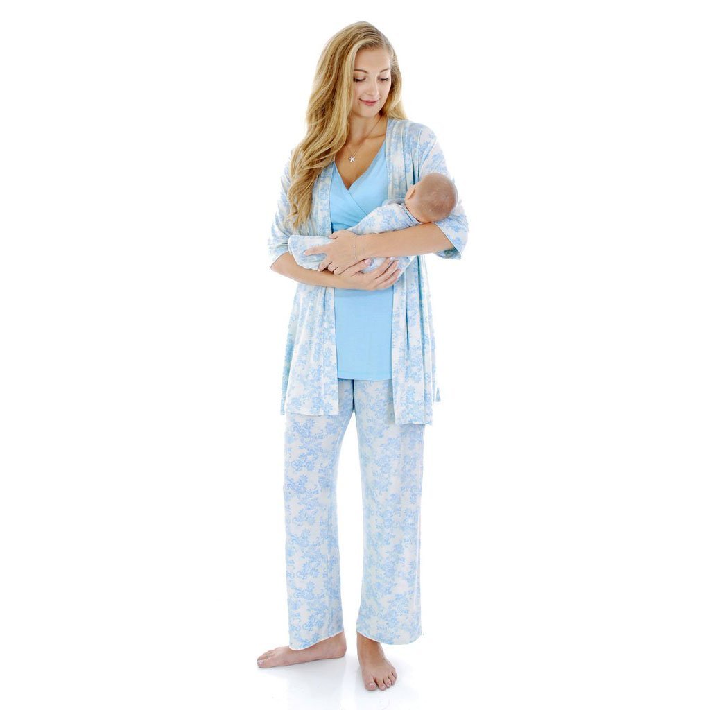 Everly Grey Analise 5-piece Blue Chantilly