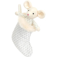Jellycat Shimmer Stocking Mouse