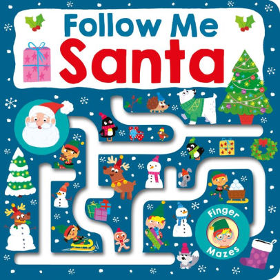 Follow Me Santa Maze Book